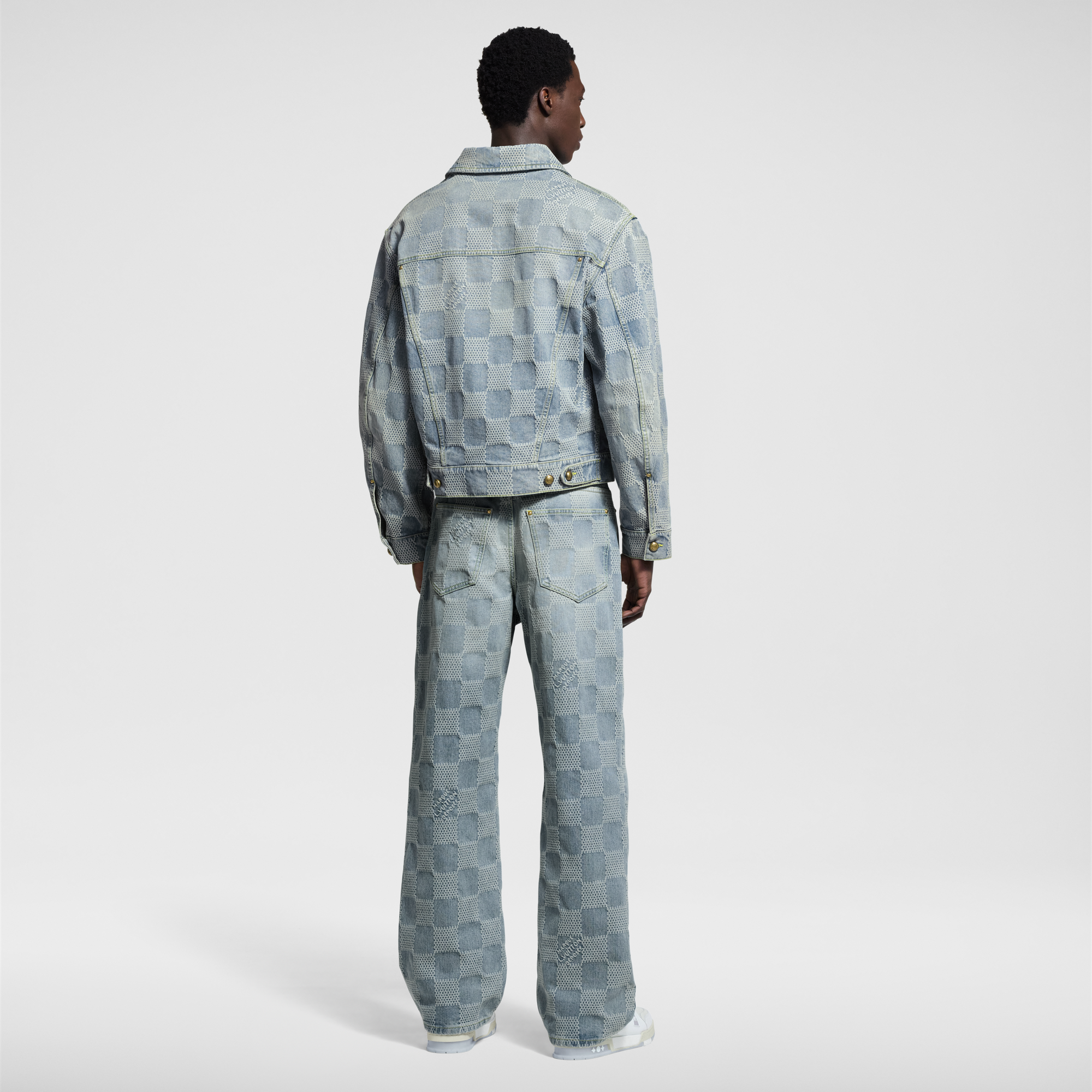 Ready to Wear Cazadoras y abrigos Chamarra denim Damier | Louis Vuitton ® (Ampliar producto)